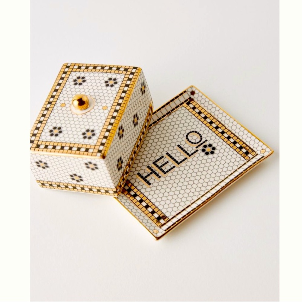 Anthropologie Bistro Tile Dish
